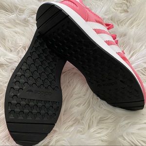 adidas | Shoes | Adidas Ac8542 Chalk Pink White Grey Mesh Sneakers |  Poshmark
